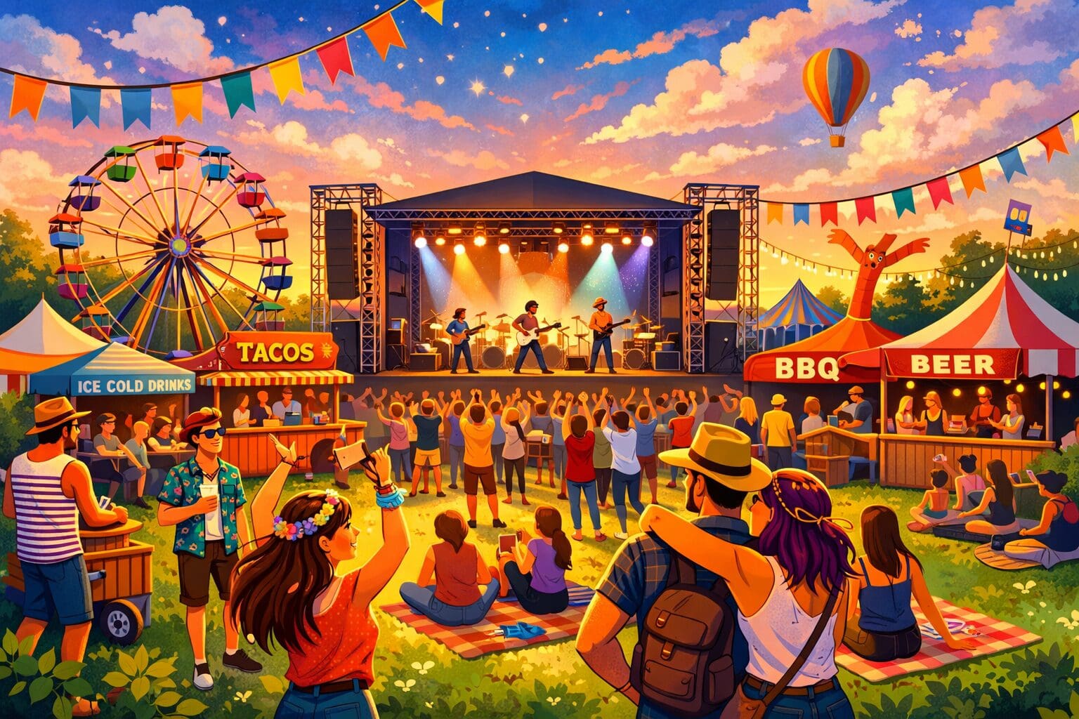 Festivals are unique and so are the coverage options. Lets start a conversation on how to cover your event.